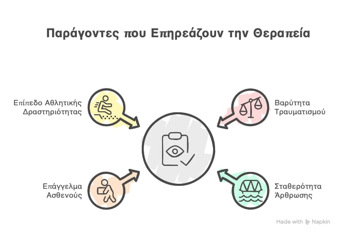 Θεραπεία εξαρθρήματος ακρωμιοκλειδικής
