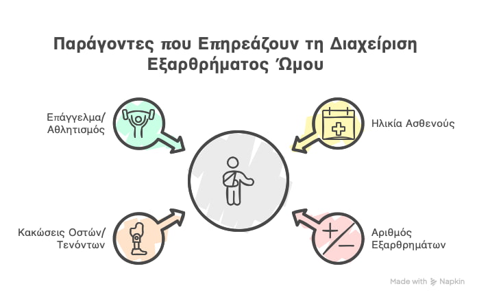 Εξάρθρημα αντιμετώπιση visual selection
